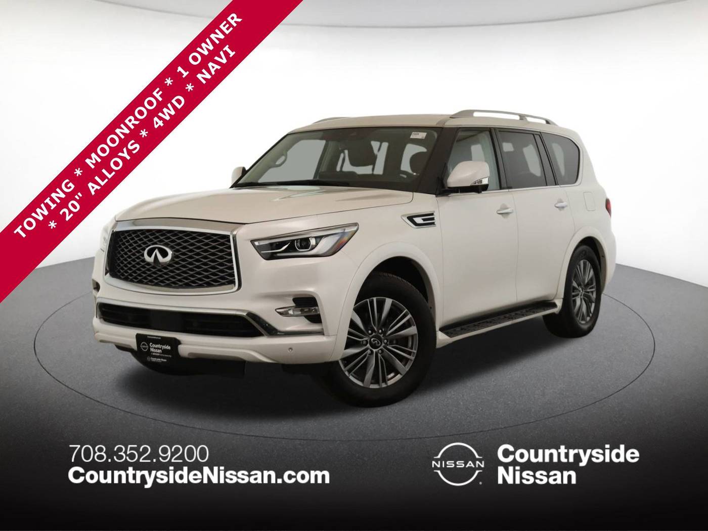 2022 INFINITI QX80 LUXE — SUV — 57,273 mi — Countryside, IL