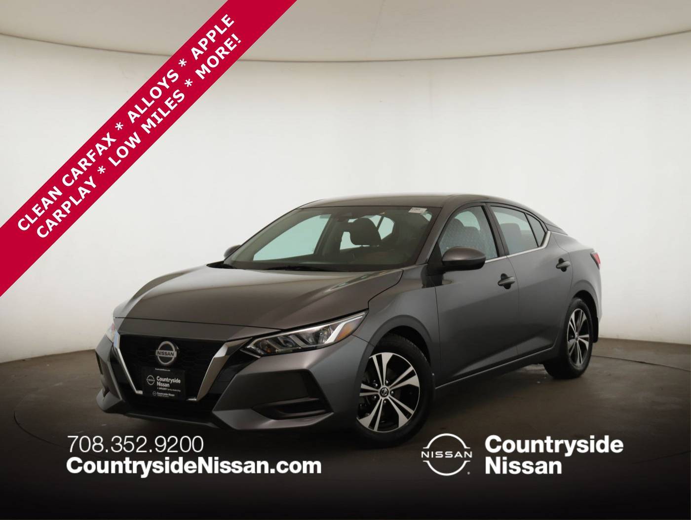2021 Nissan Sentra SV — Sedan — 48,283 mi — Countryside, IL