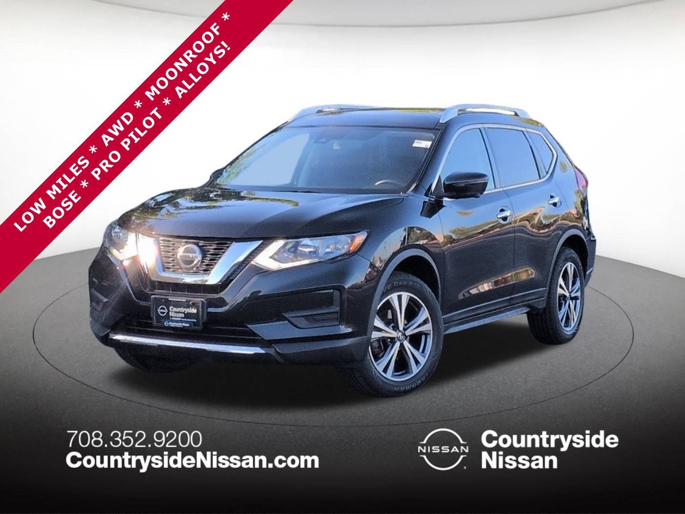 2019 Nissan Rogue SV — SUV — 57,813 mi — Countryside, IL