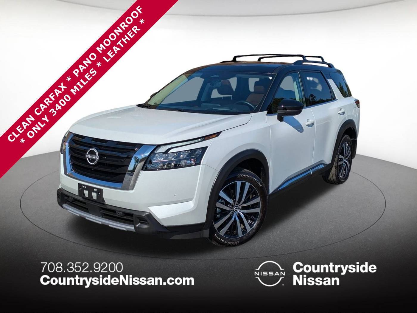 2025 Nissan Pathfinder Platinum — SUV — 3,400 mi — Countryside, IL