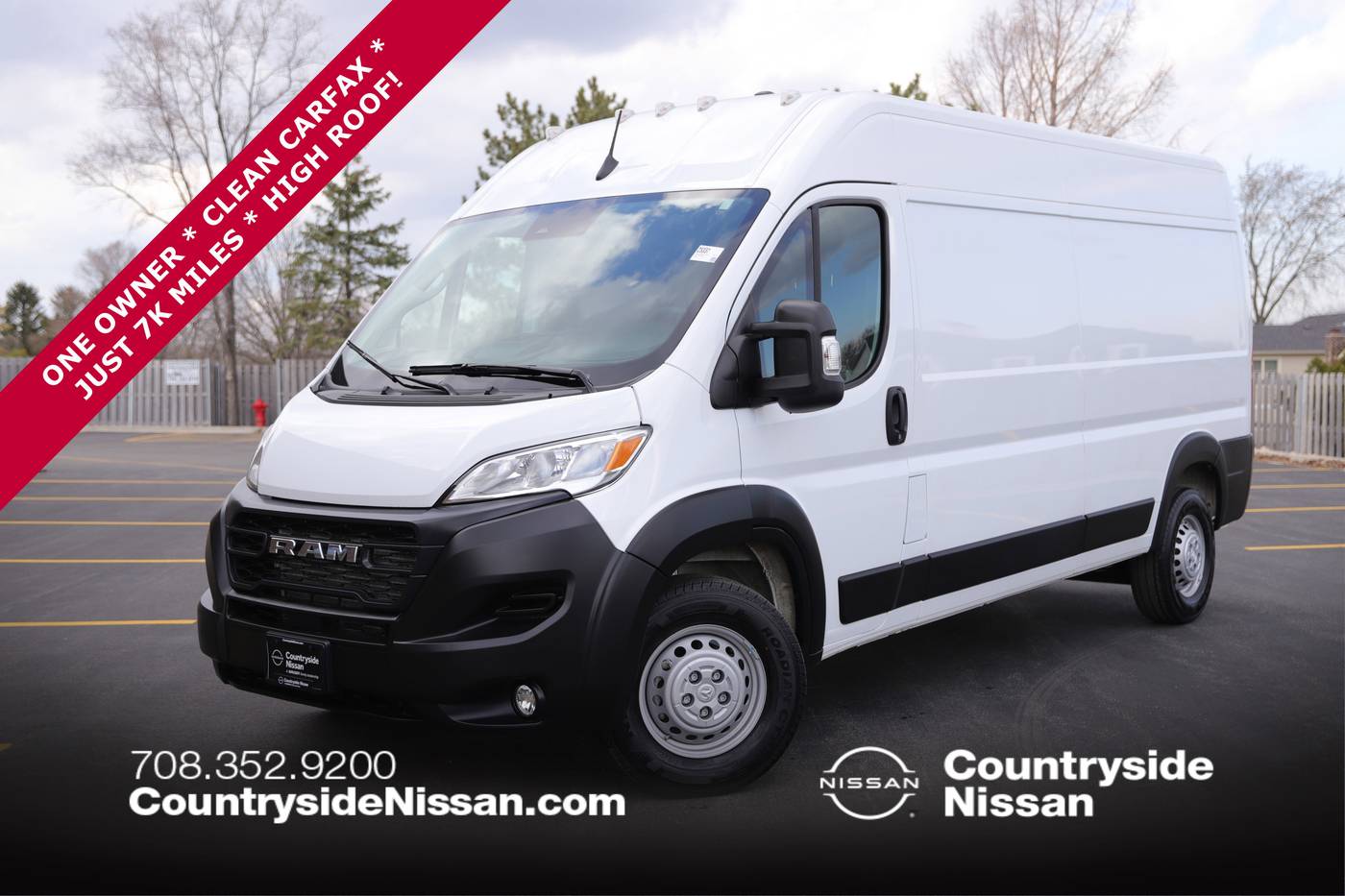 2025 Ram ProMaster Cargo Van Tradesman 2500 — Cargo Van — 7,158 mi — Countryside, IL