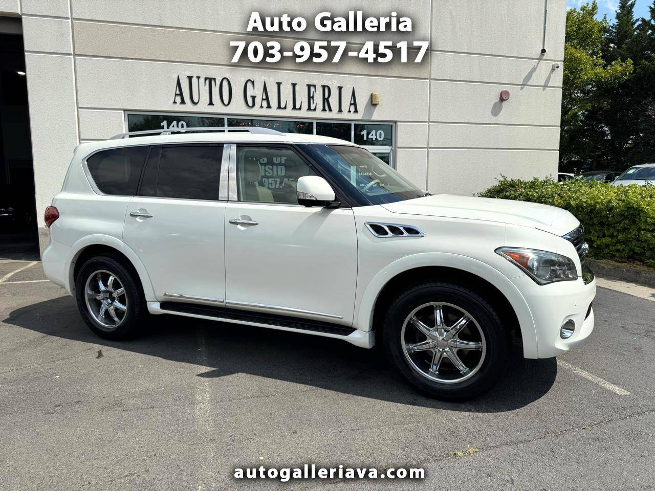 2012 INFINITI QX56 8-passenger — SUV — 117,583 mi — Chantilly, VA