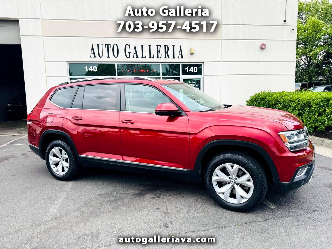 2018 Volkswagen Atlas SEL — SUV — 78,602 mi — Chantilly, VA
