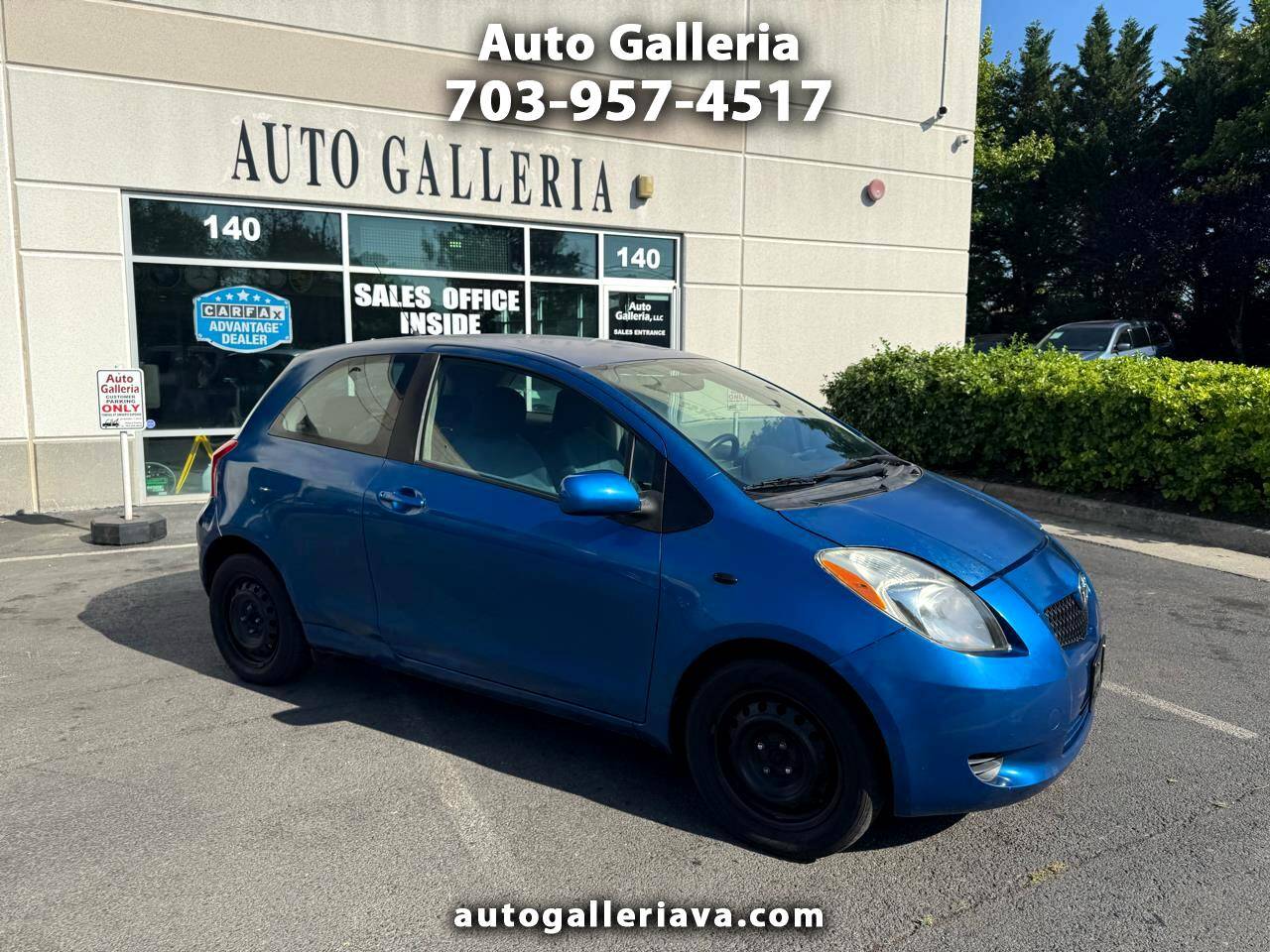 2007 Toyota Yaris Base — Hatchback — 104,259 mi — Chantilly, VA