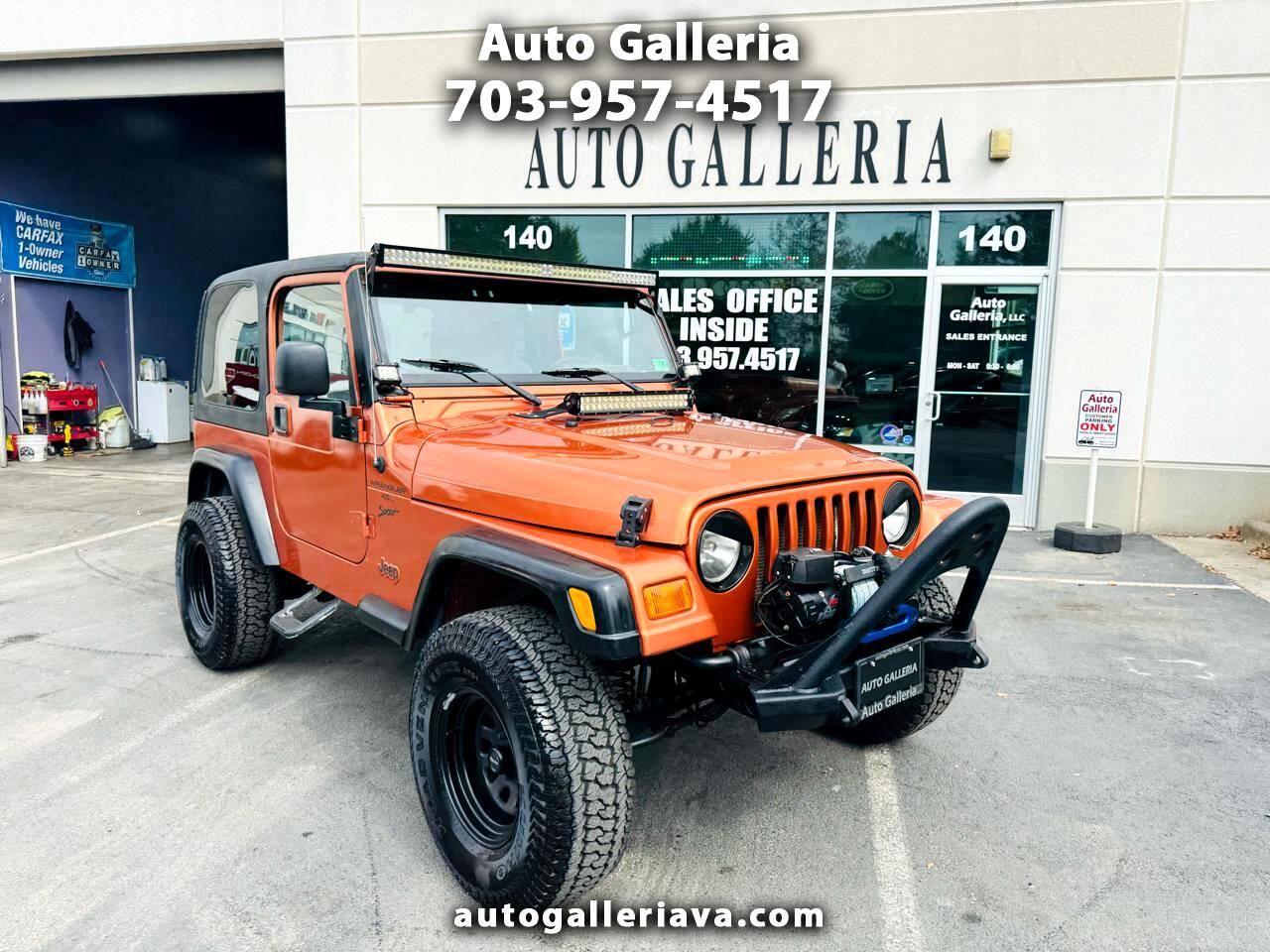 2000 Jeep Wrangler Sport — SUV — 93,570 mi — Chantilly, VA