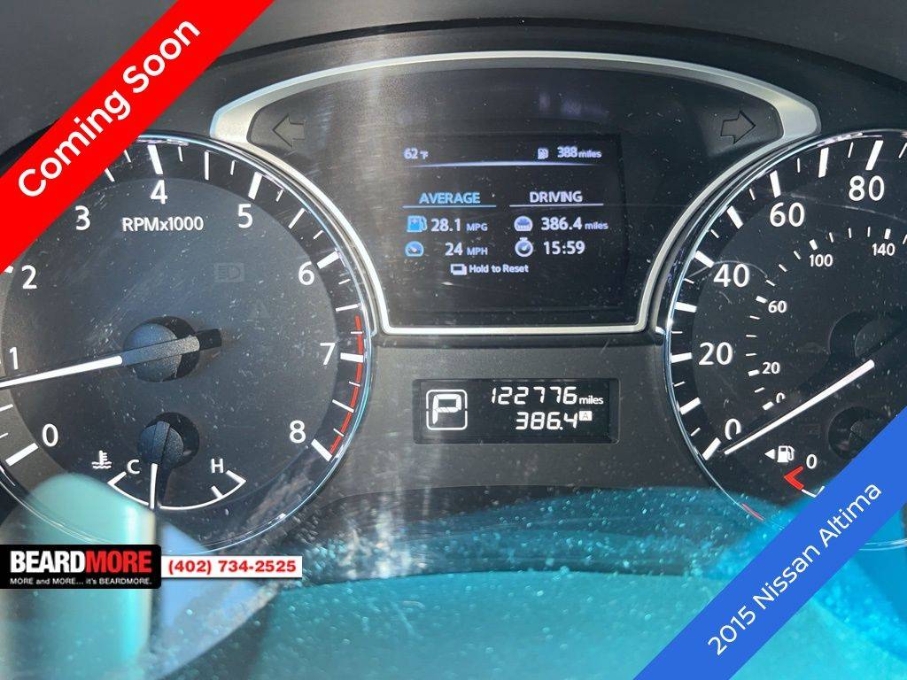 2015 Nissan Altima 2.5 S — Sedan — 122,782 mi — Bellevue, NE
