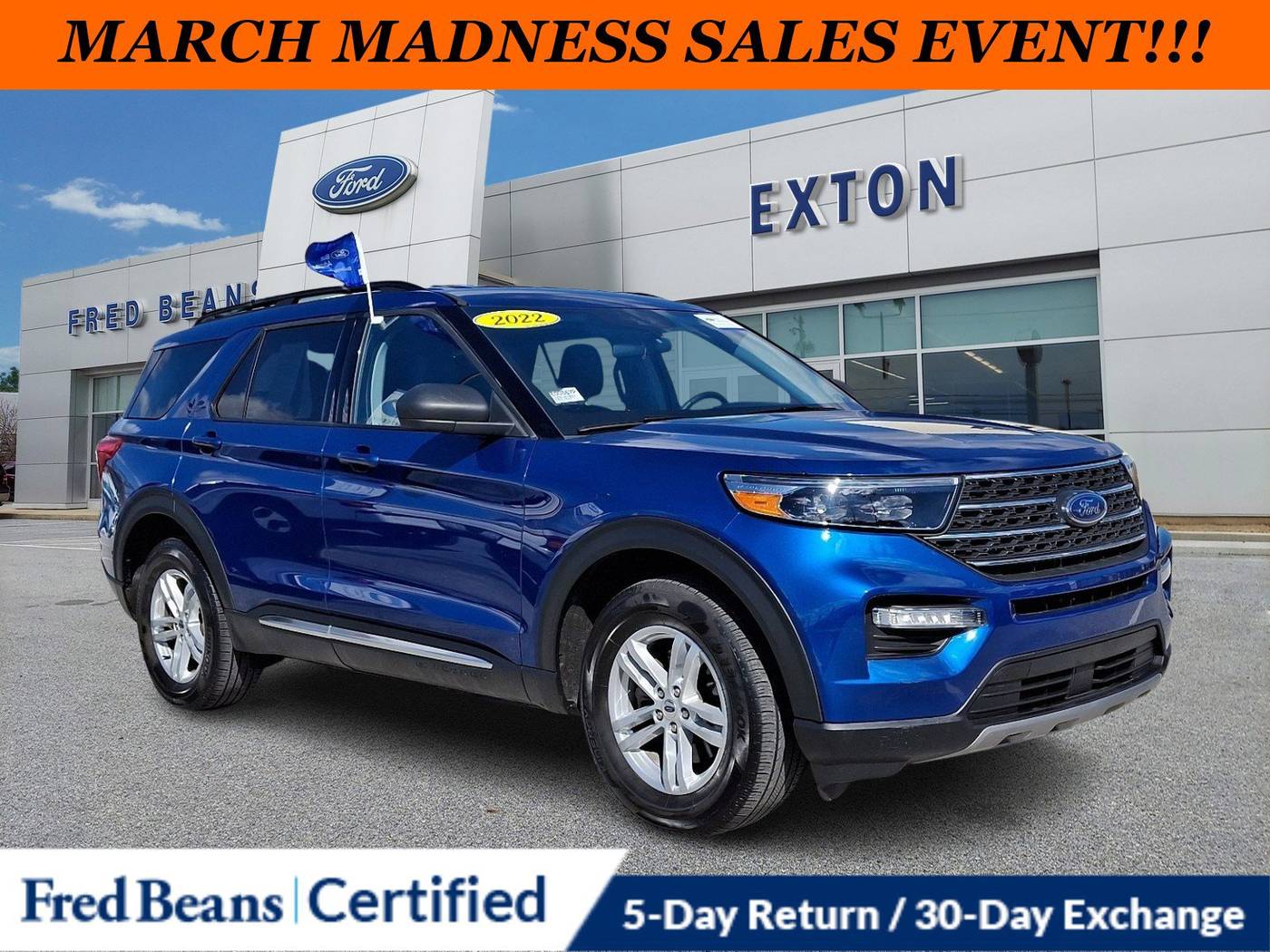 2022 Ford Explorer XLT — SUV — 26,387 mi — Exton, PA