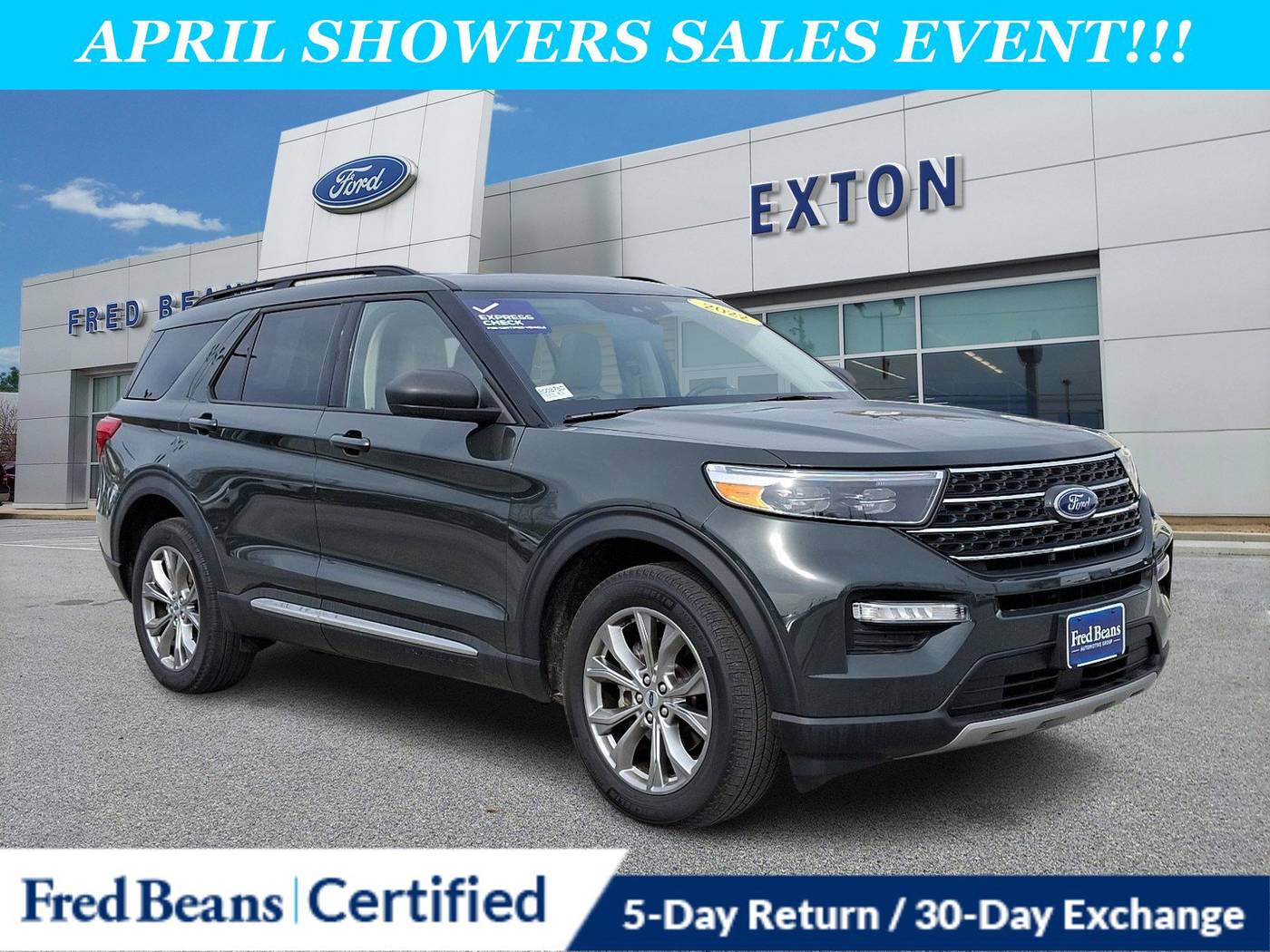 2022 Ford Explorer XLT — SUV — 35,697 mi — Exton, PA