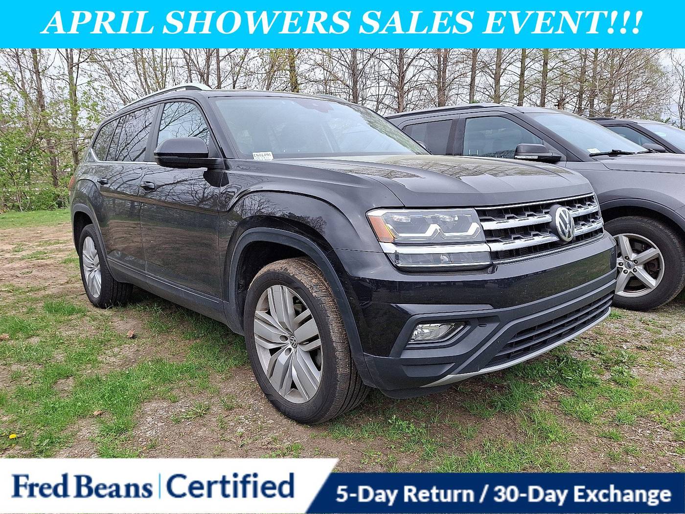 2019 Volkswagen Atlas SE with Technology — SUV — 95,261 mi — Exton, PA