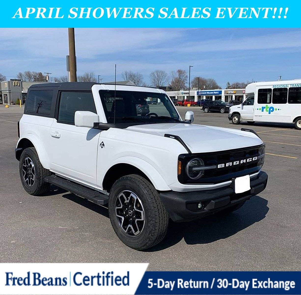 2022 Ford Bronco Outer Banks — SUV — 47,340 mi — Exton, PA