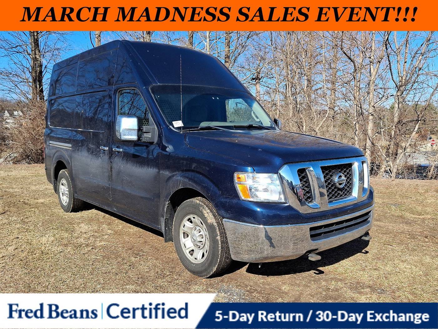 2012 Nissan NV Cargo NV2500 HD SV — Cargo Van — 114,014 mi — Exton, PA