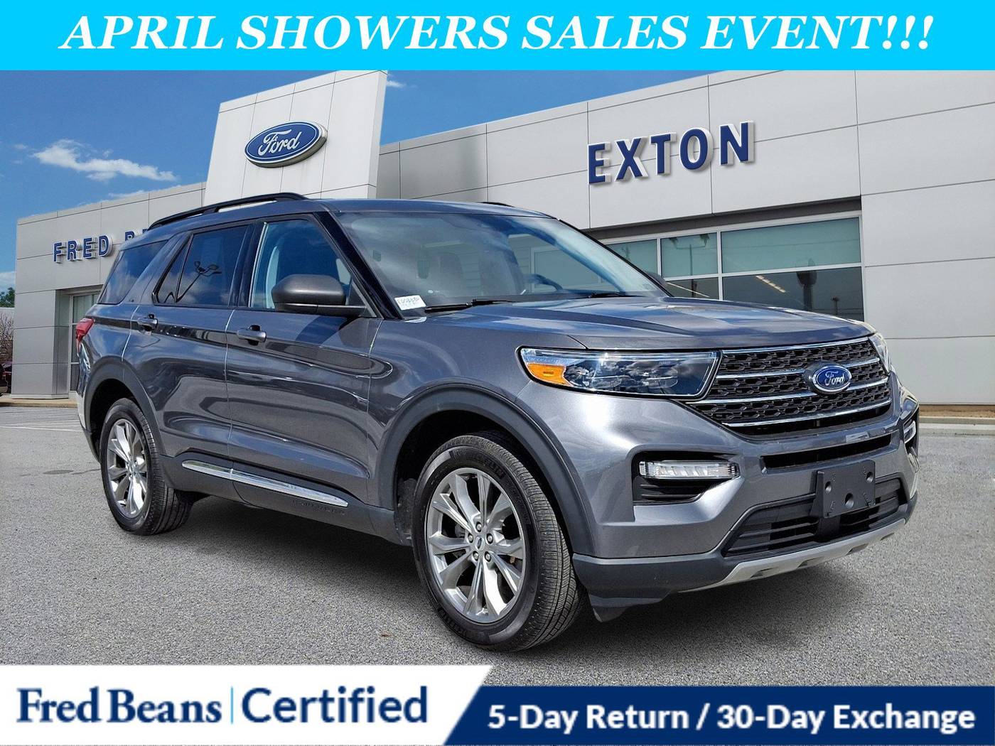 2022 Ford Explorer XLT — SUV — 13,456 mi — Exton, PA