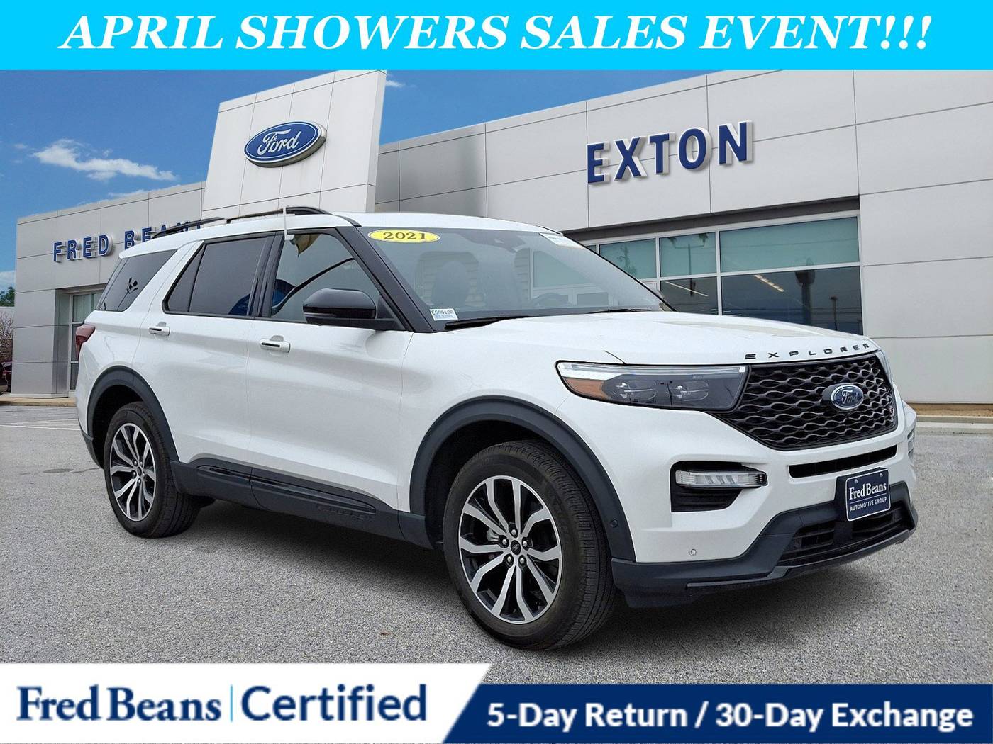 2021 Ford Explorer ST — SUV — 35,861 mi — Exton, PA