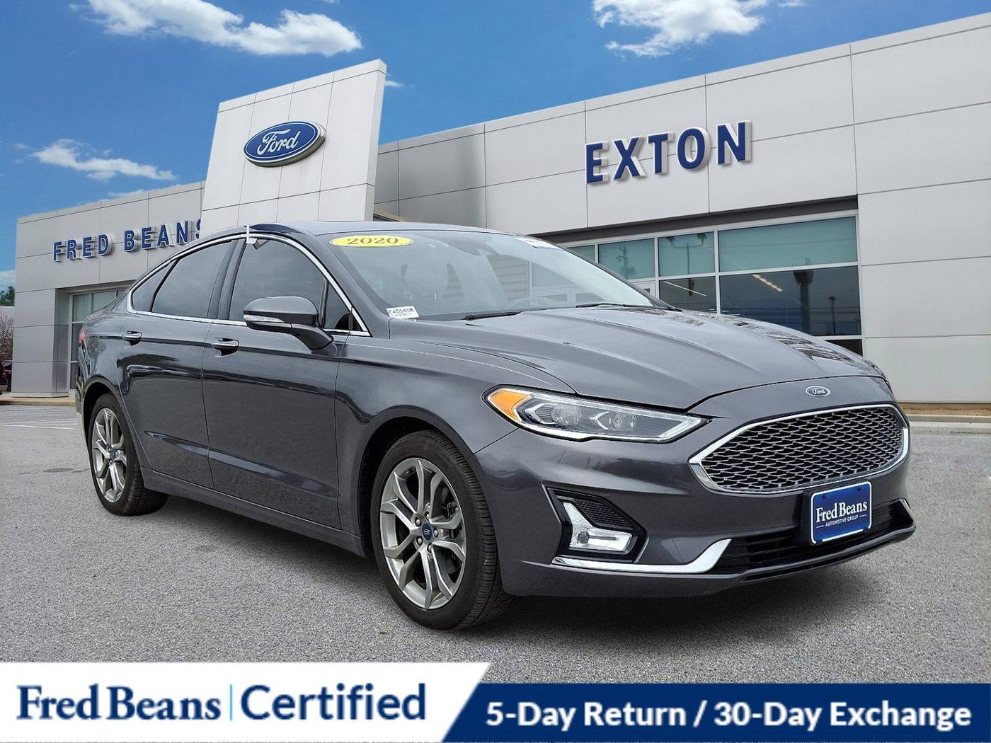2020 Ford Fusion Hybrid Titanium — Sedan — 92,478 mi — Exton, PA