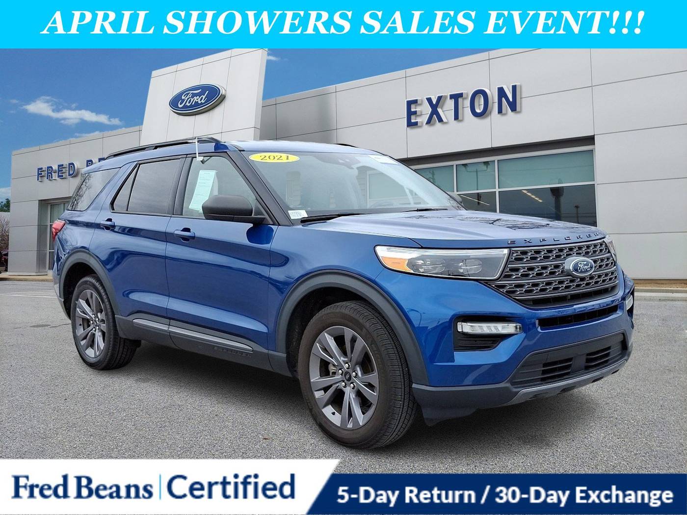 2021 Ford Explorer XLT — SUV — 35,609 mi — Exton, PA