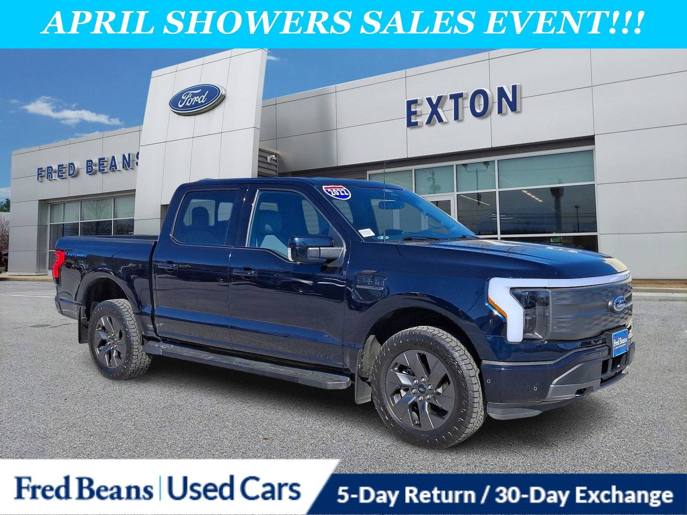 2022 Ford F-150 Lightning LARIAT — Pickup Truck — 26,778 mi — Exton, PA