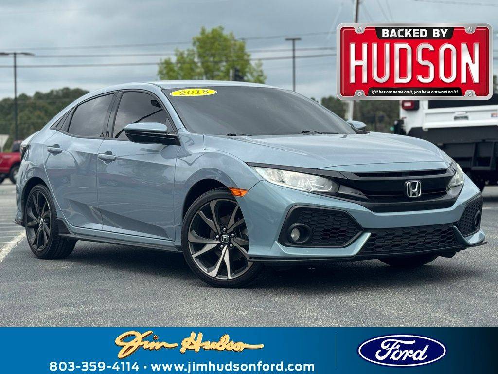 2018 Honda Civic Sport — Hatchback — 109,358 mi — Columbia, SC