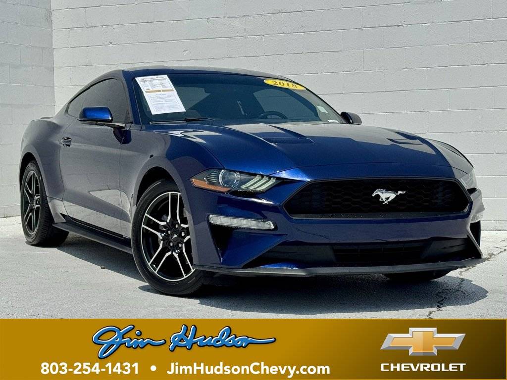 2018 Ford Mustang EcoBoost — Coupe — 70,856 mi — Columbia, SC