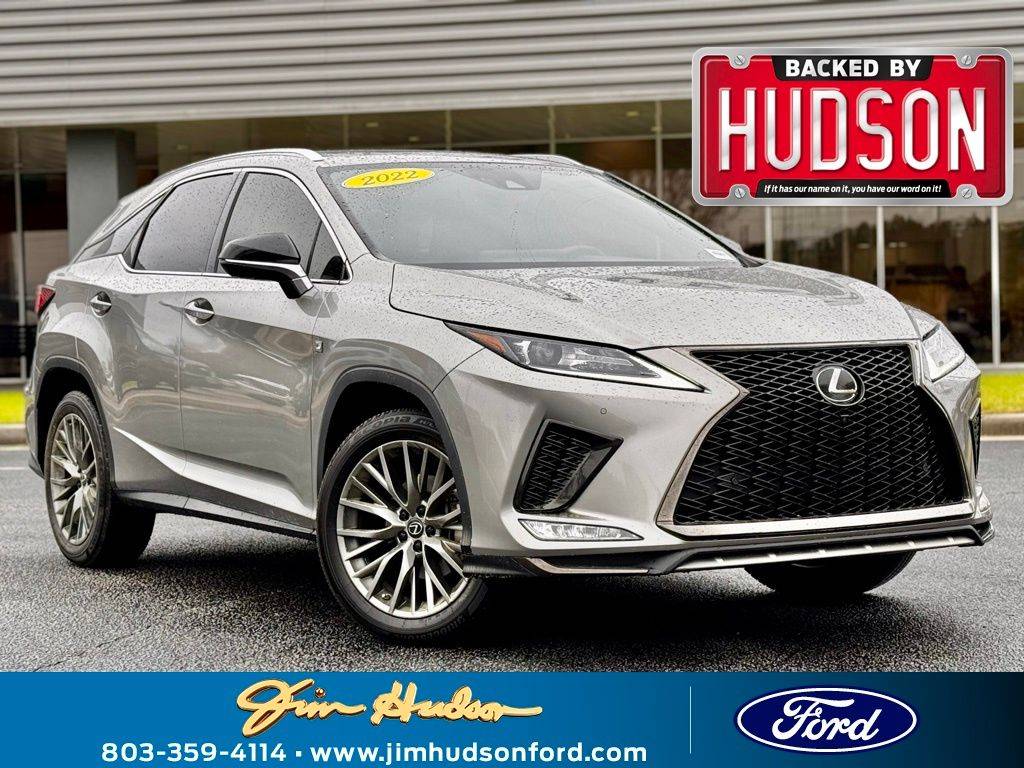 2022 Lexus RX RX 350 F Sport — SUV — 48,960 mi — Columbia, SC