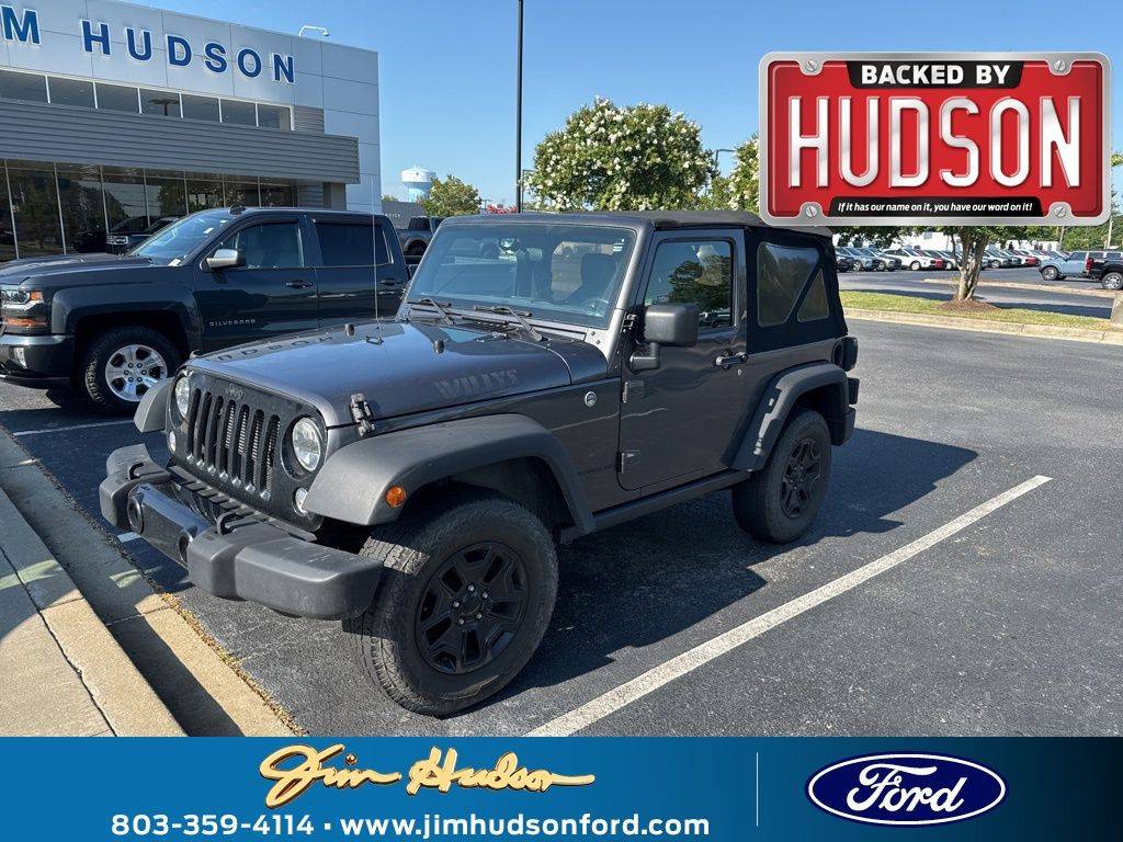 2017 Jeep Wrangler Willys Wheeler — SUV — 83,246 mi — Columbia, SC