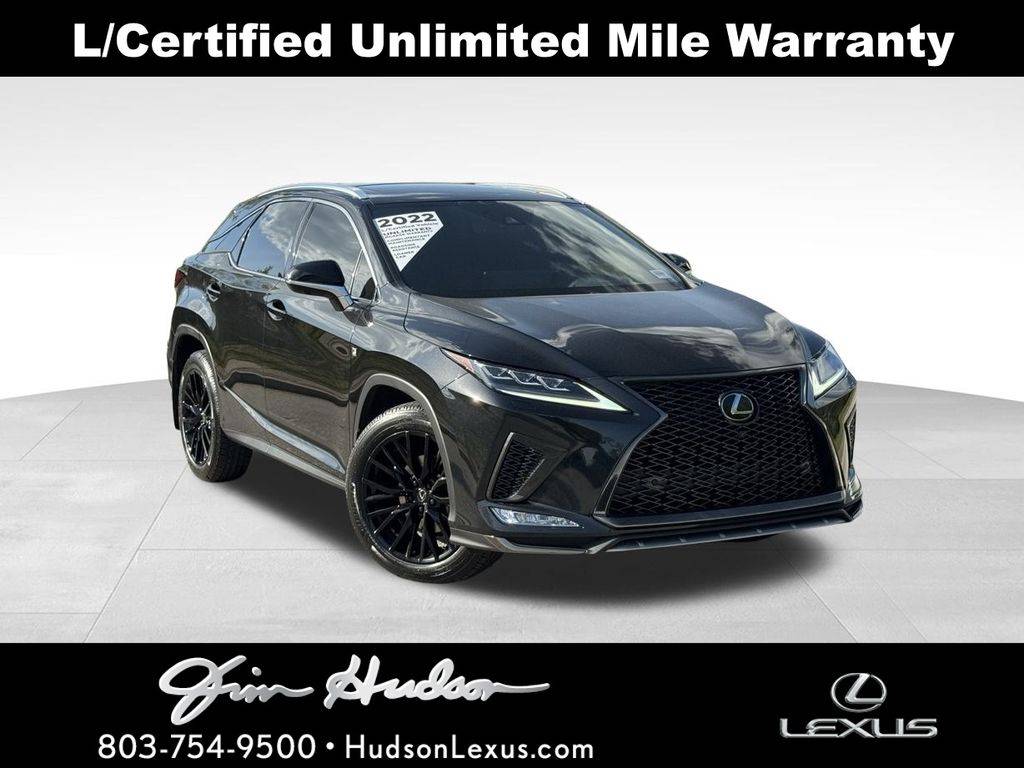 2022 Lexus RX RX 350 F Sport — SUV — 39,022 mi — Columbia, SC
