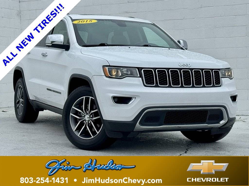 2018 Jeep Grand Cherokee Limited — SUV — 63,161 mi — Columbia, SC