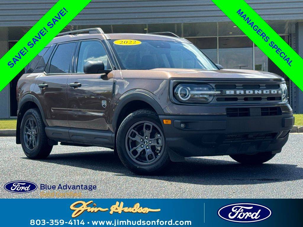 2022 Ford Bronco Sport Big Bend — SUV — 41,074 mi — Columbia, SC