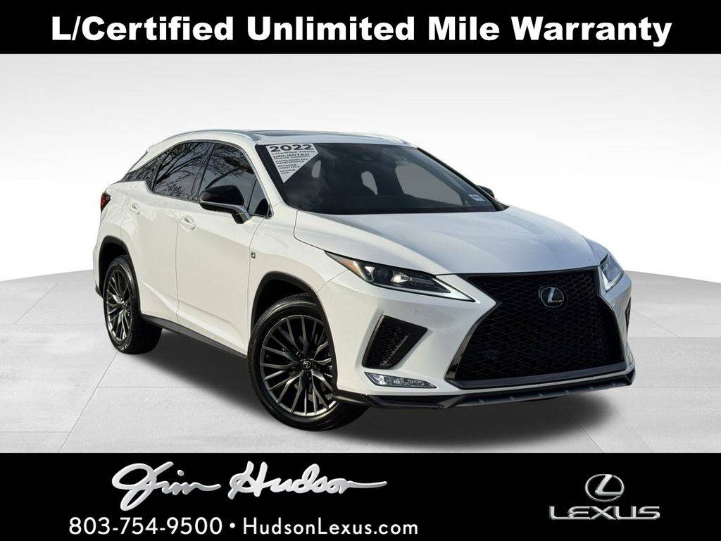 2022 Lexus RX RX 350 F Sport — SUV — 31,783 mi — Columbia, SC