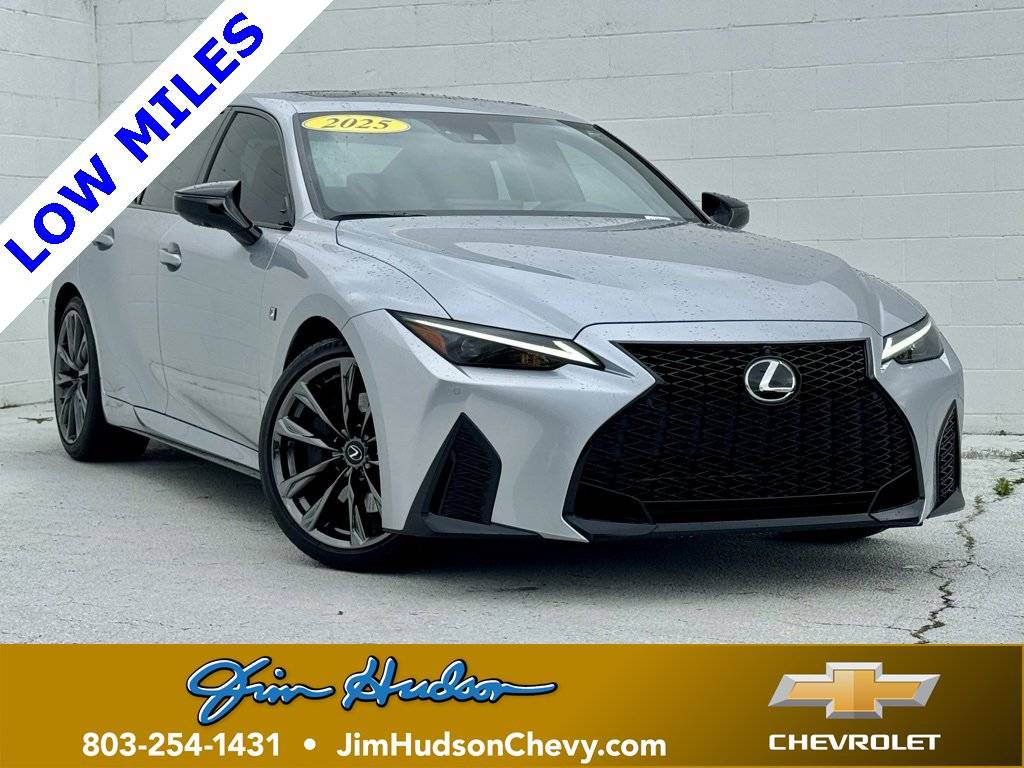 2025 Lexus IS IS 350 F SPORT — Sedan — 3,556 mi — Columbia, SC