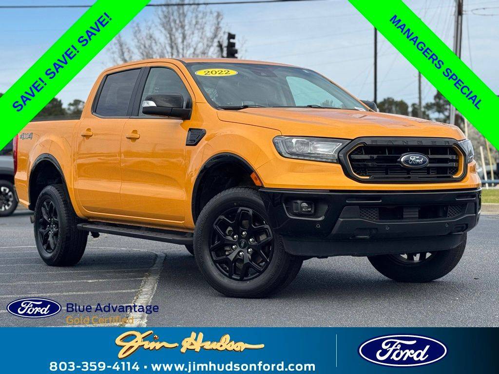 2022 Ford Ranger Lariat — Pickup Truck — 30,001 mi — Columbia, SC