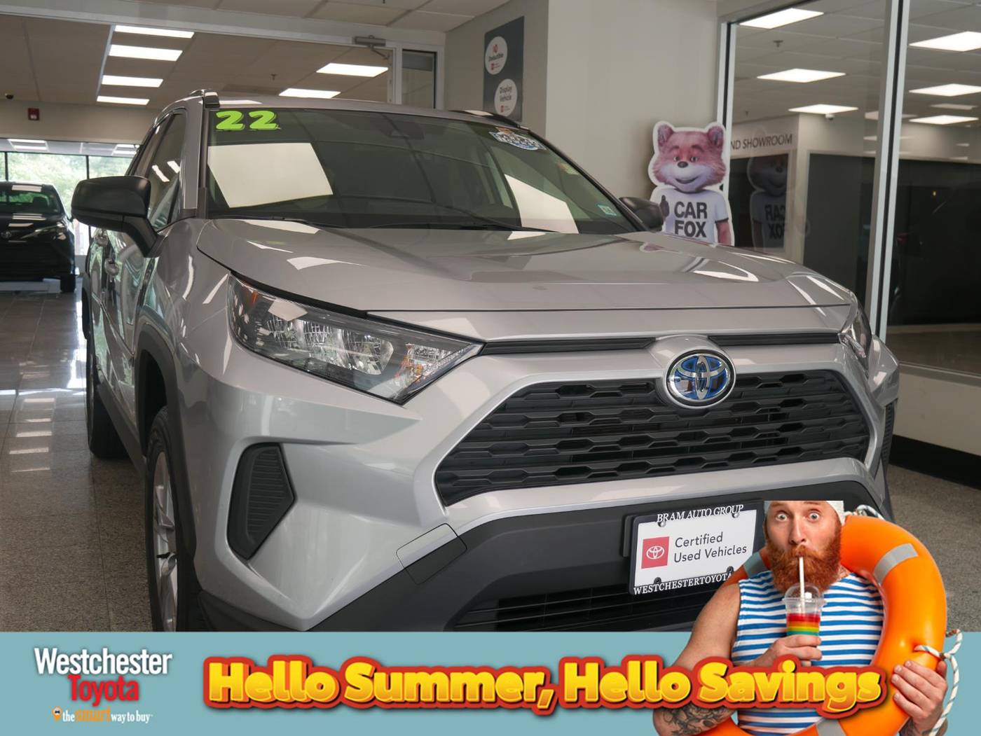2022 Toyota RAV4 Hybrid LE — SUV — 27,451 mi — Yonkers, NY