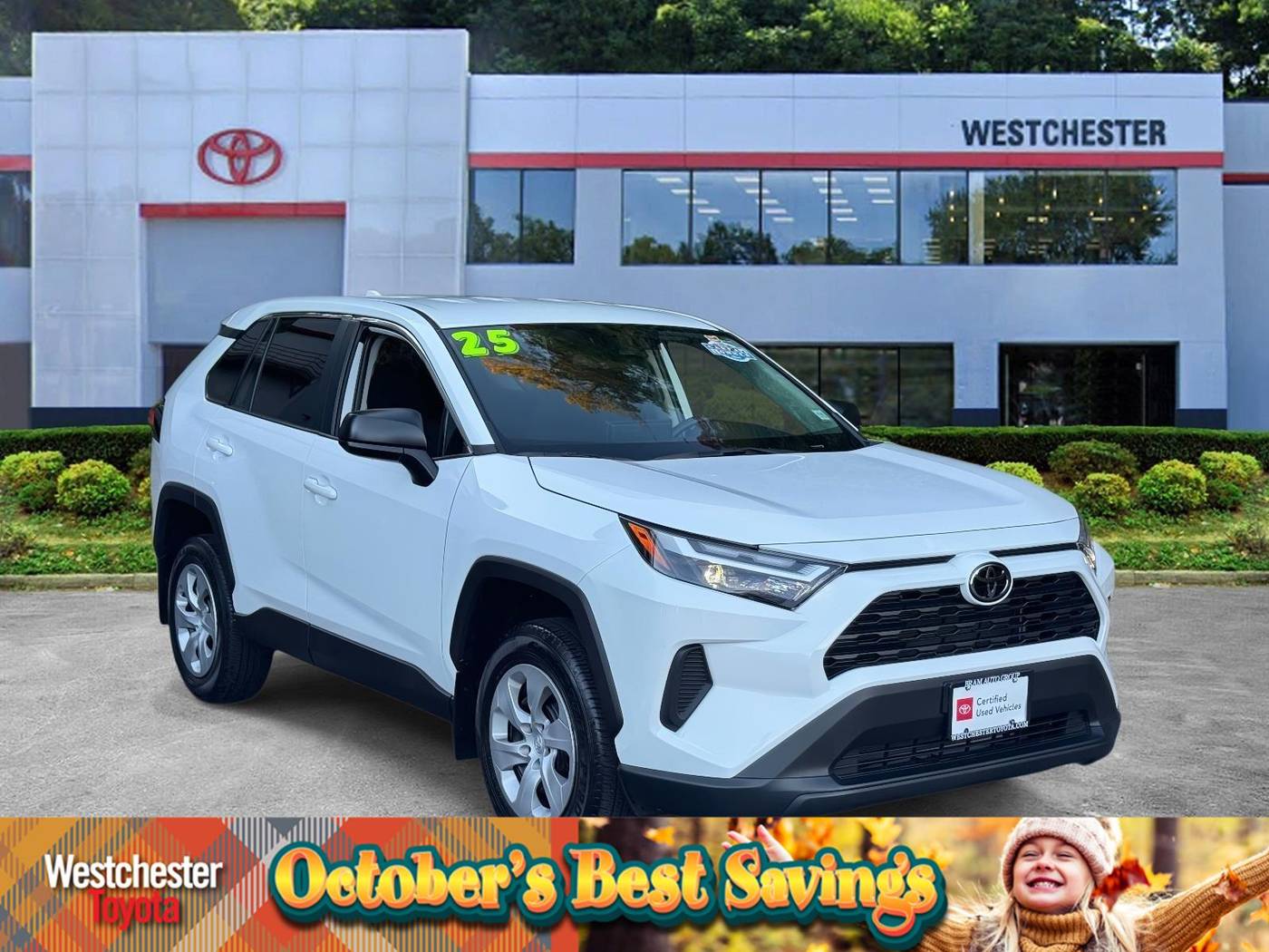 2025 Toyota RAV4 LE — SUV — 10,404 mi — Yonkers, NY