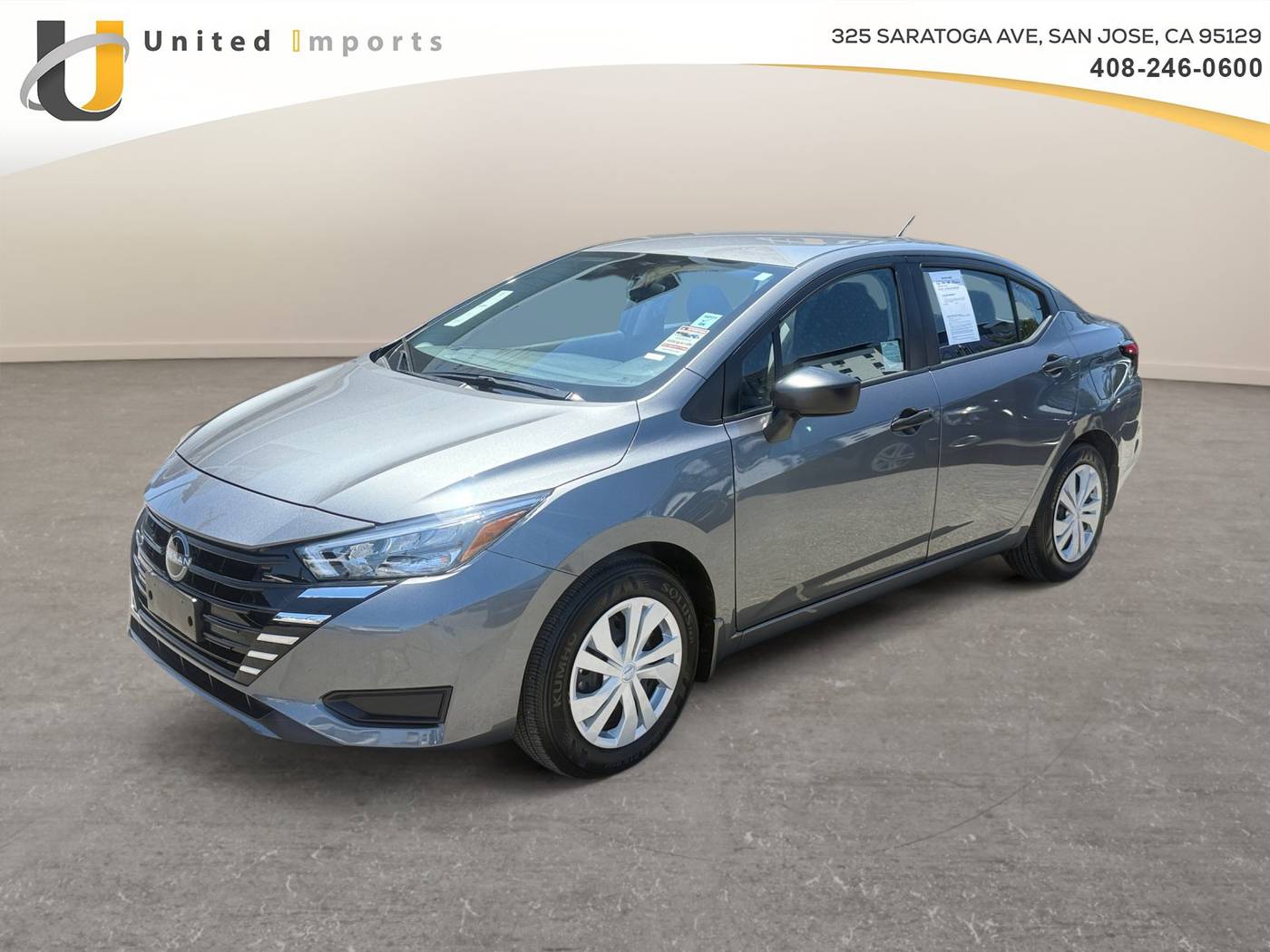2025 Nissan Versa S — Sedan — 6,051 mi — San Jose, CA
