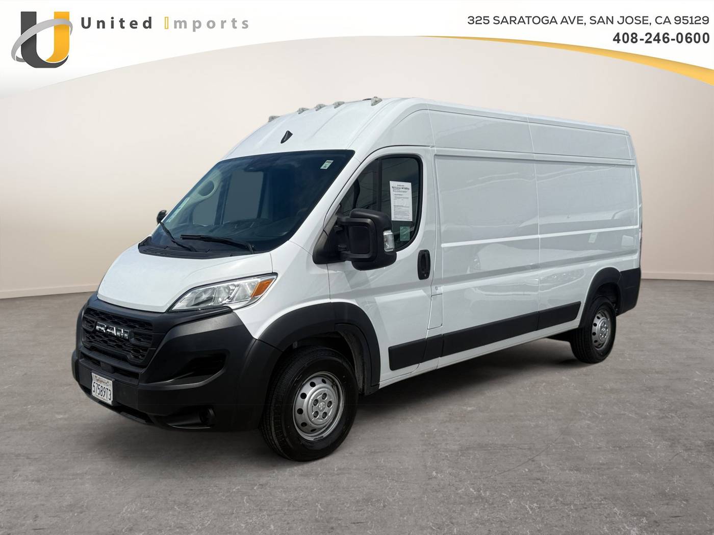 2023 Ram ProMaster Cargo Van 2500 — Cargo Van — 39,665 mi — San Jose, CA