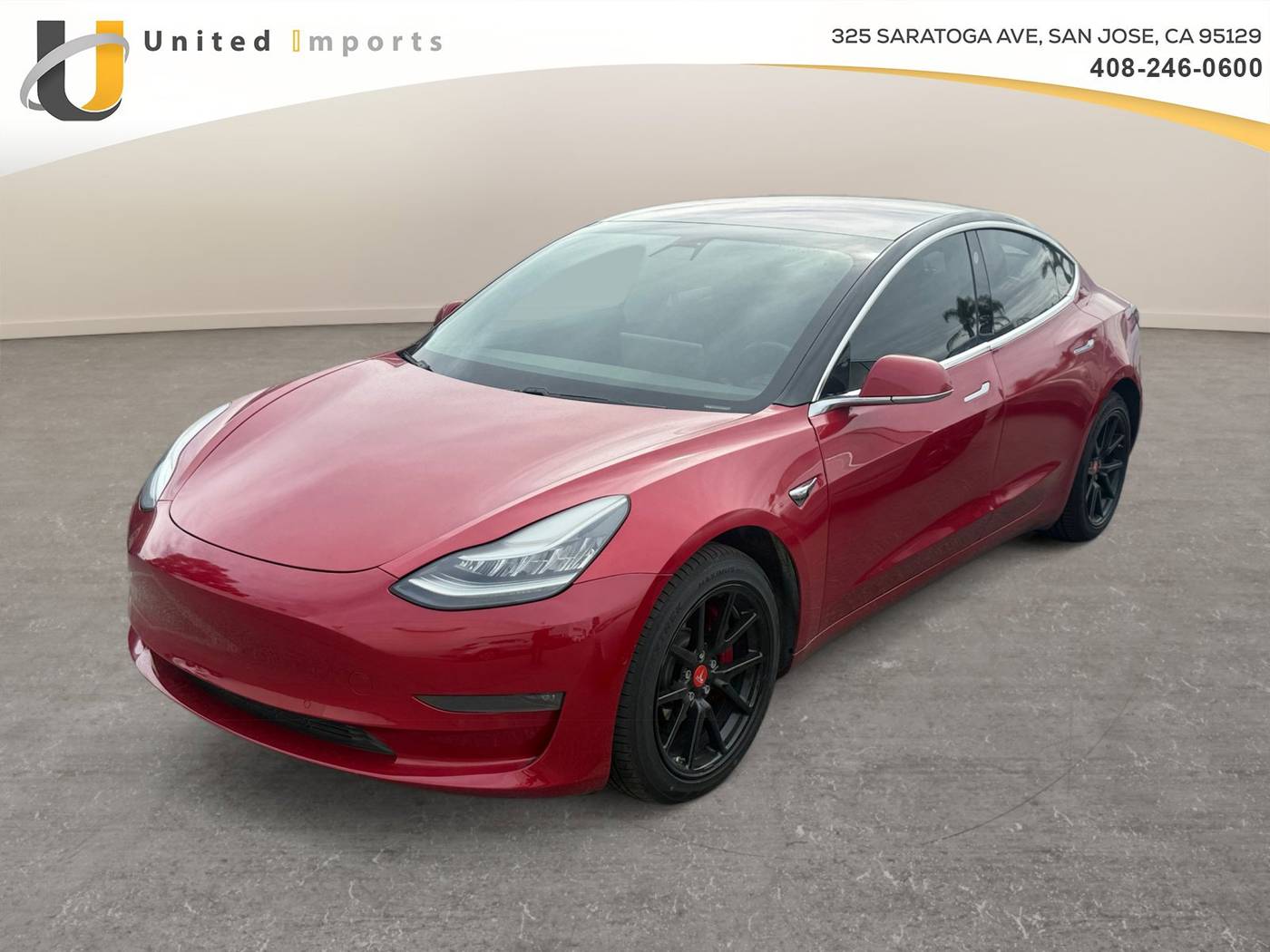 2018 Tesla Model 3 Long Range — Sedan — 93,178 mi — San Jose, CA