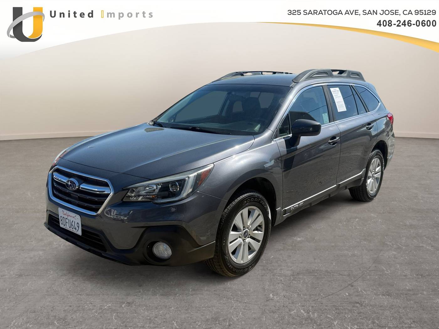 2018 Subaru Outback 2.5i Premium — SUV — 43,787 mi — San Jose, CA