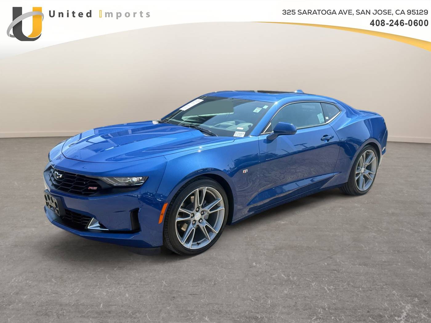 2021 Chevrolet Camaro 3LT — Coupe — 44,216 mi — San Jose, CA