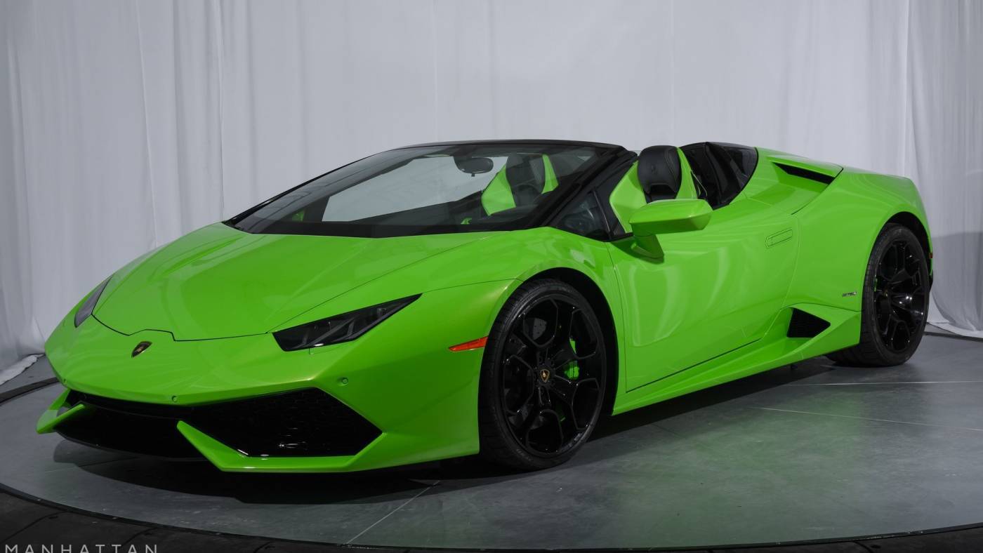 2016 Lamborghini Huracan LP 610-4 — Convertible — 2,245 mi — New York, NY