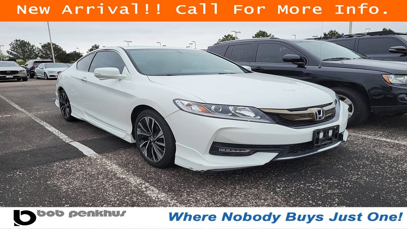 2016 Honda Accord EX-L V6 — Coupe — 76,938 mi — Colorado Springs, CO