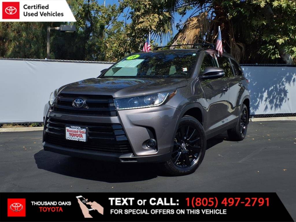 2019 Toyota Highlander SE V6 — SUV — 51,169 mi — Thousand Oaks, CA