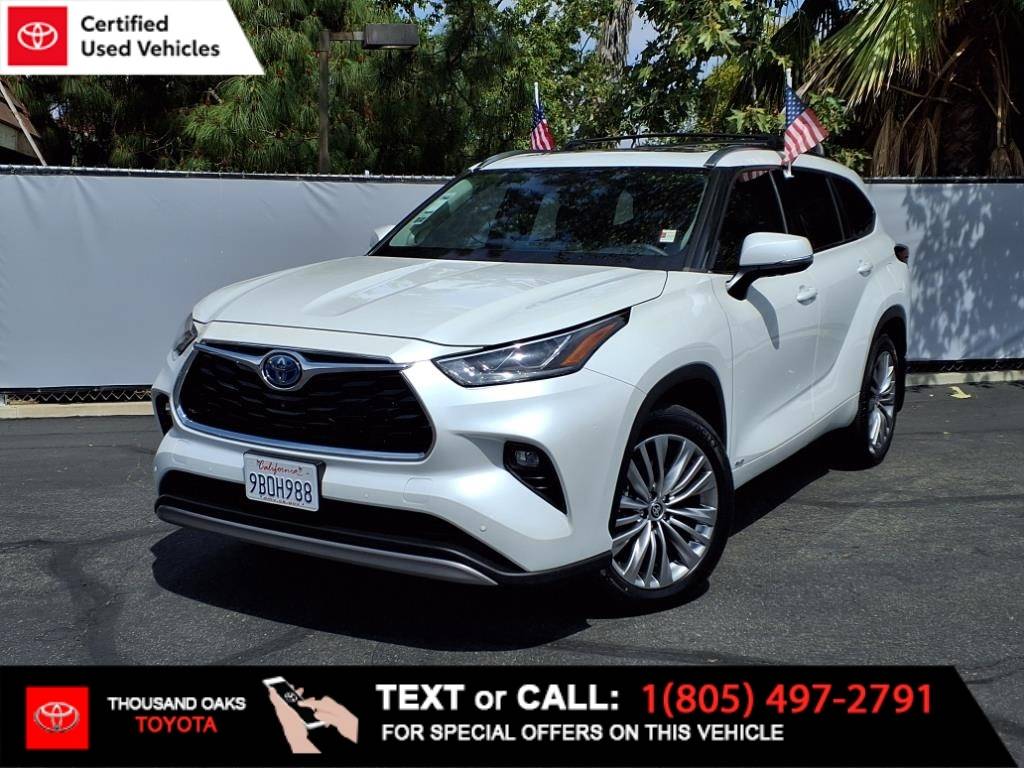2022 Toyota Highlander Hybrid Platinum — SUV — 18,431 mi — Thousand Oaks, CA