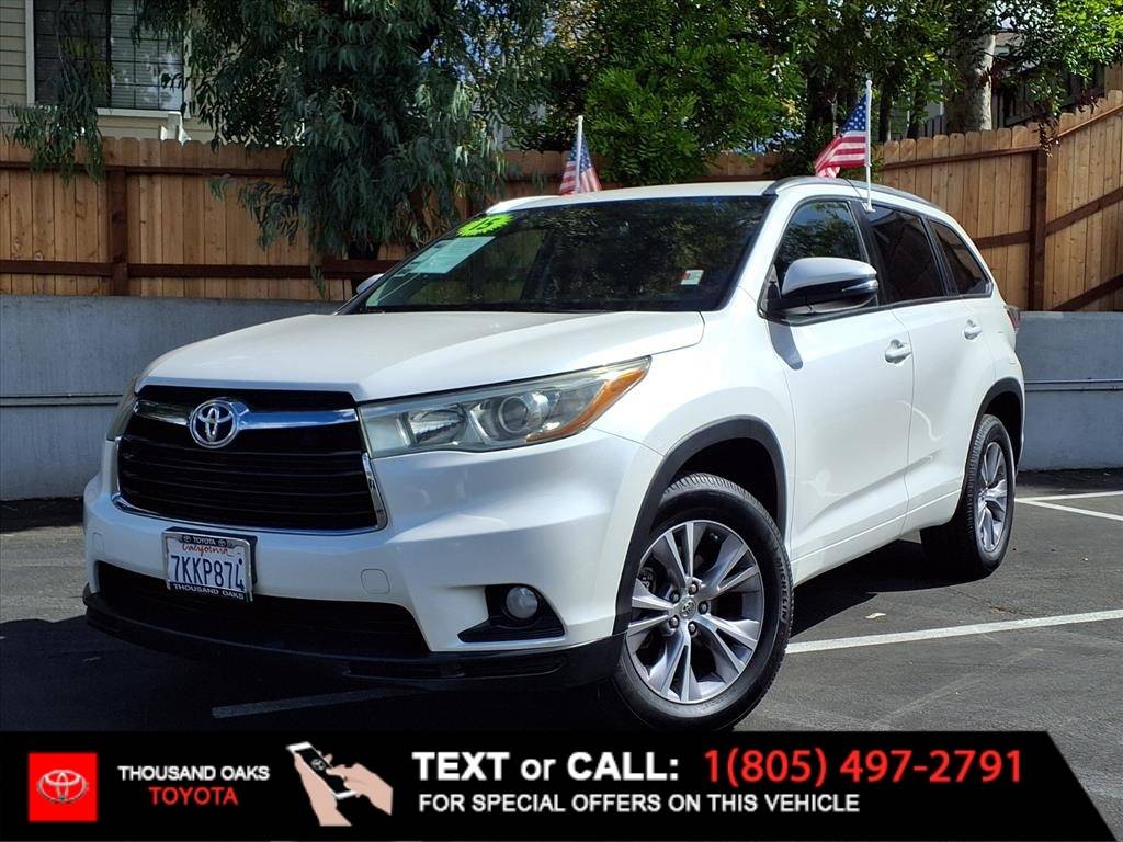 2015 Toyota Highlander XLE — SUV — 121,452 mi — Thousand Oaks, CA