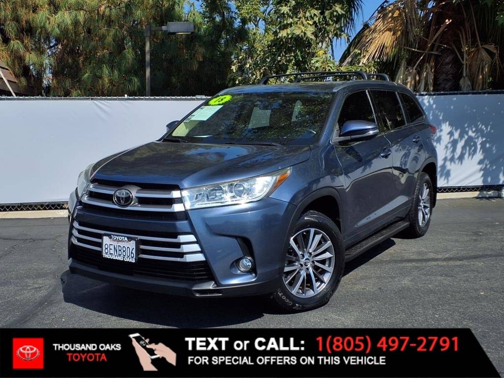 2018 Toyota Highlander XLE — SUV — 76,574 mi — Thousand Oaks, CA