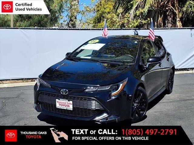 2021 Toyota Corolla Hatchback Nightshade — Hatchback — 66,145 mi — Thousand Oaks, CA
