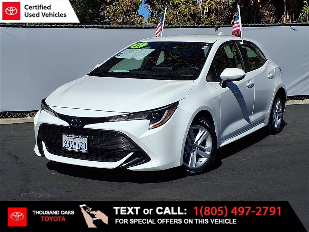 2022 Toyota Corolla Hatchback SE — Hatchback — 33,622 mi — Thousand Oaks, CA
