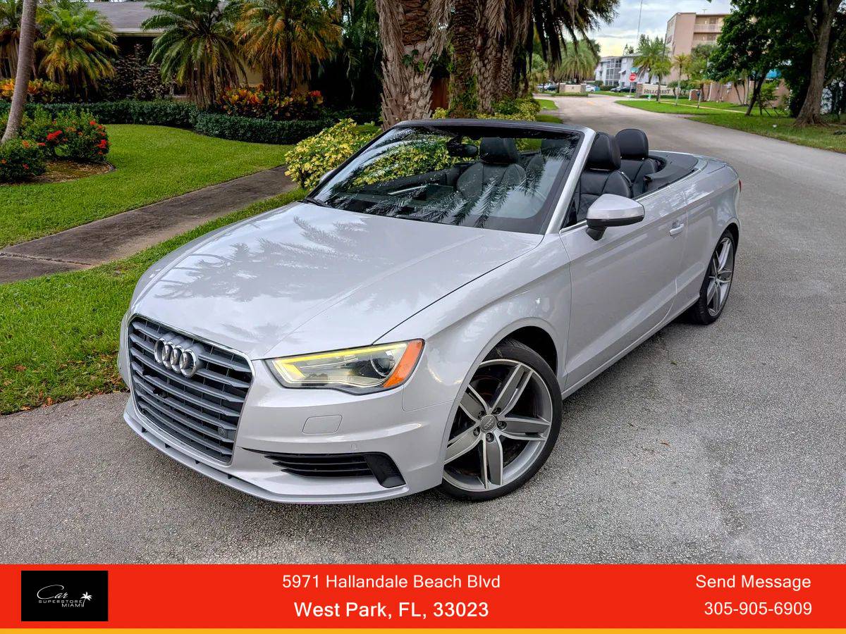 2015 Audi A3 Premium Plus — Convertible — 78,483 mi — West Park, FL