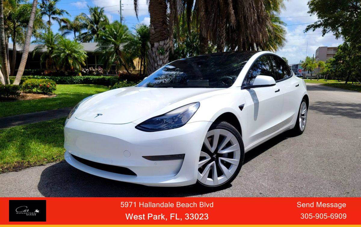 2021 Tesla Model 3 Standard Range Plus — Sedan — 68,065 mi — West Park, FL