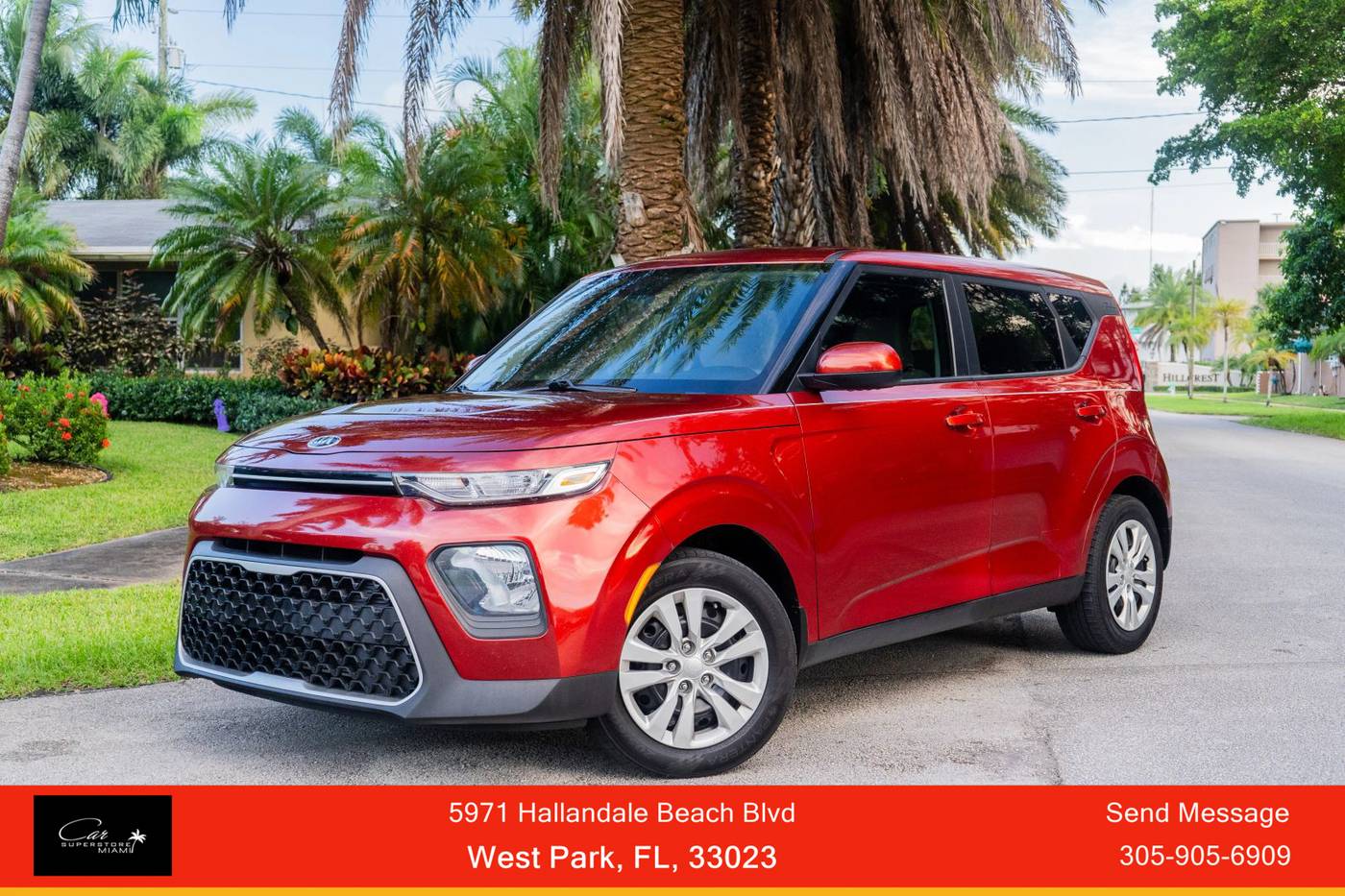 2020 Kia Soul LX — Hatchback — 115,122 mi — West Park, FL