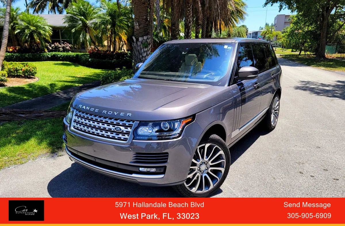 2016 Land Rover Range Rover HSE — SUV — 64,244 mi — West Park, FL