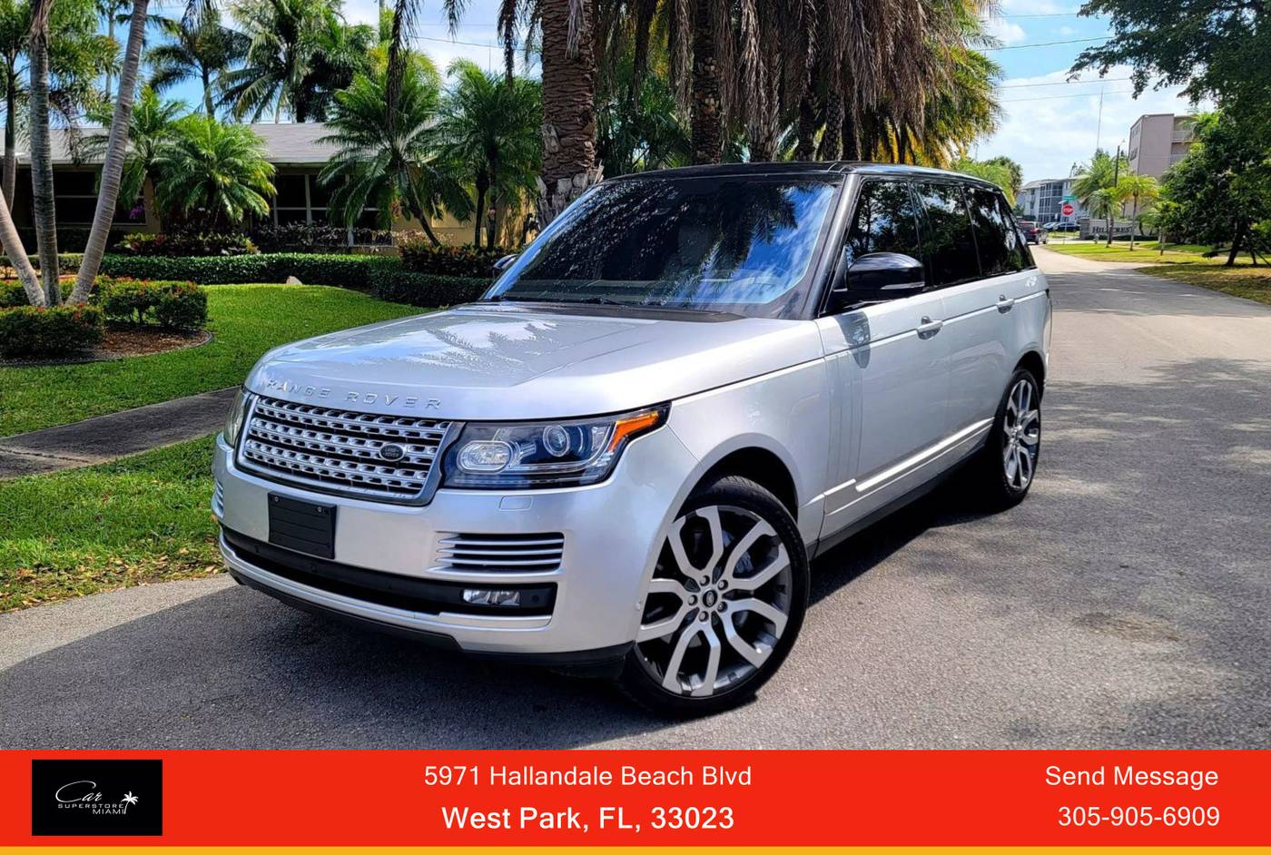 2016 Land Rover Range Rover HSE — SUV — 61,166 mi — West Park, FL
